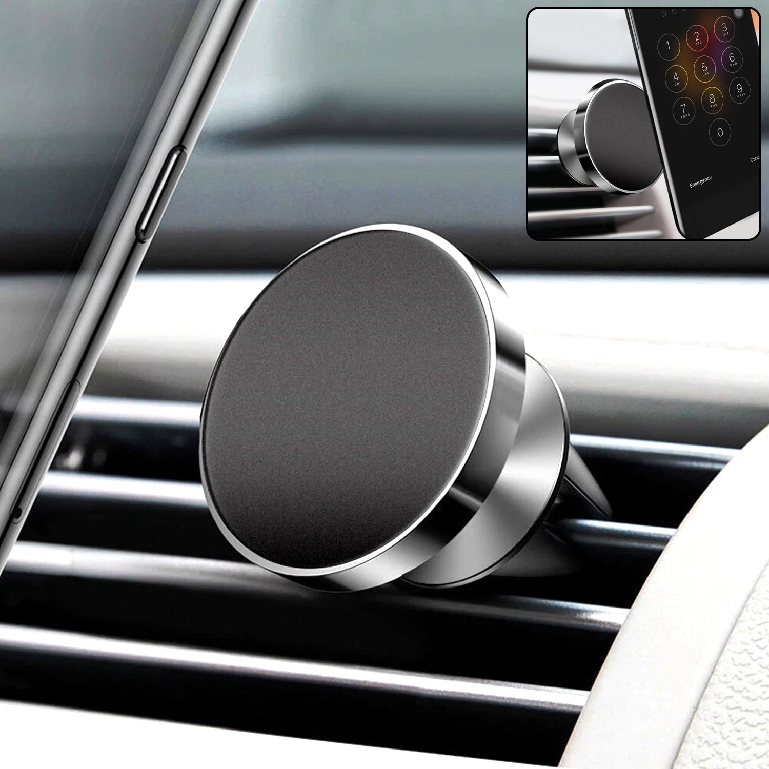 360° Rotating Magnetic Phone Holder Stand (1 Pc) 360° Rotating Magnetic Phone Holder Stand (1 Pc)